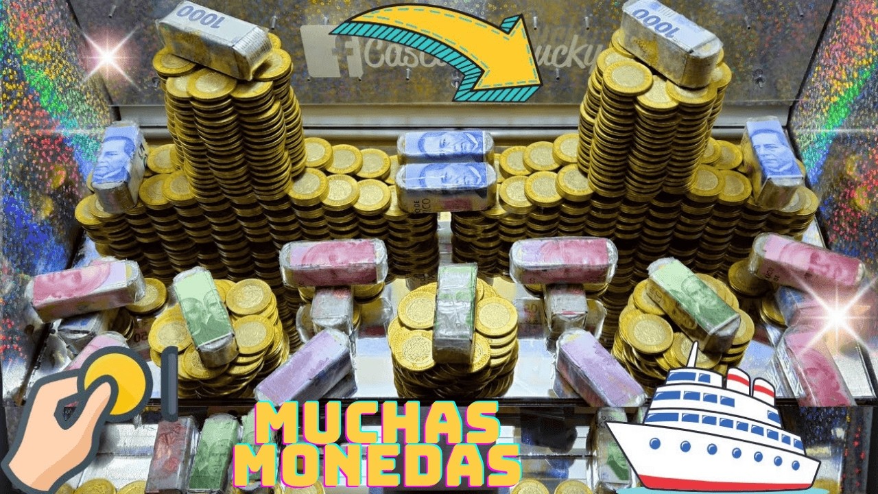 Me gane muchas monedas en este juego de monedas 02-42