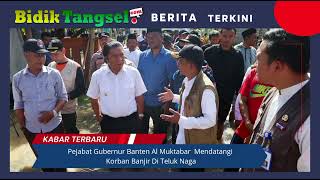 VIDEO: Banjir Di Teluk Naga, Pj Gubernur Banten Tinjau Lokasi Banjir