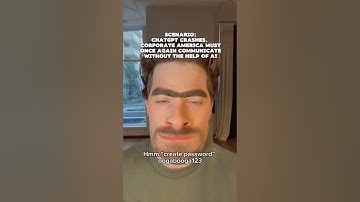 You CAN draft a simple email without the help of ChatGPT. I believe in you! #chatgpt #ai #comedy