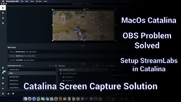 MacOS Catalina OBS Window Capture Solution | Setup StreamLabs on MacOS Catalina | Live Stream PubgM