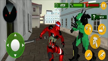 Turtle Robot Transform Crime Battle Walkthough Android Gameplay