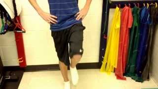 Trendlenburg Test - Gluteus Medius Weakness - leg lift hip drops down