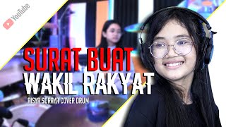 Iwan Fals - Surat Buat Wakil Rakyat Reggae Version || Aisya Soraya Drum Cover