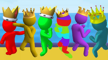 Color Run Stickman 3D VS Giant Rush VS Color Rush 3D - Triple Game ( android / ios )