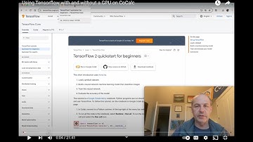 Using Tensorflow with and without a GPU on CoCalc