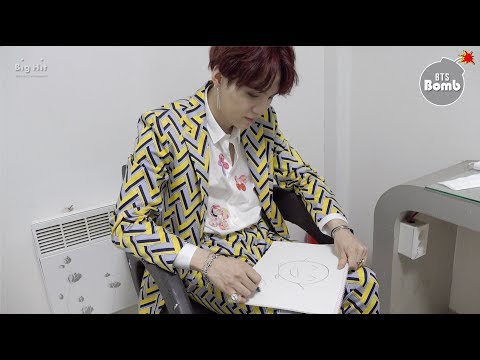 [bangtan-bomb]-drawing-from-'idol'-mv---bts-(방탄소년단)