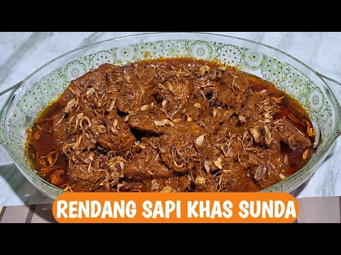 Resep Rendang Sapi Ala Sunda