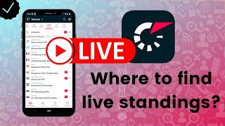 Where to find live standings on Flashscore? screenshot 4