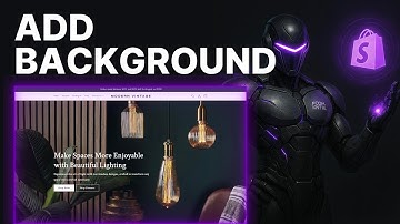 How to Add Background Image to Shopify Store (2026) | Theme Setup