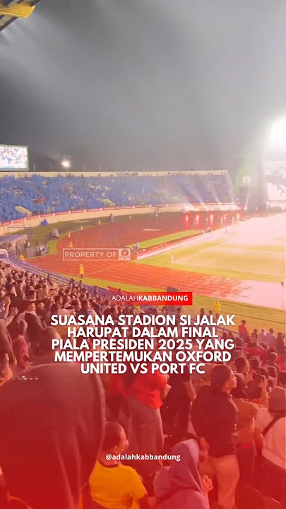 THE GREAT INDONESIA RESCUE AT SI JALAK HARUPAT STADIUM