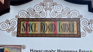 Eating at Spice Road Table Restaurant at EPCOT | Morocco Pavilion Restaurant Review | Iced Mint Tea