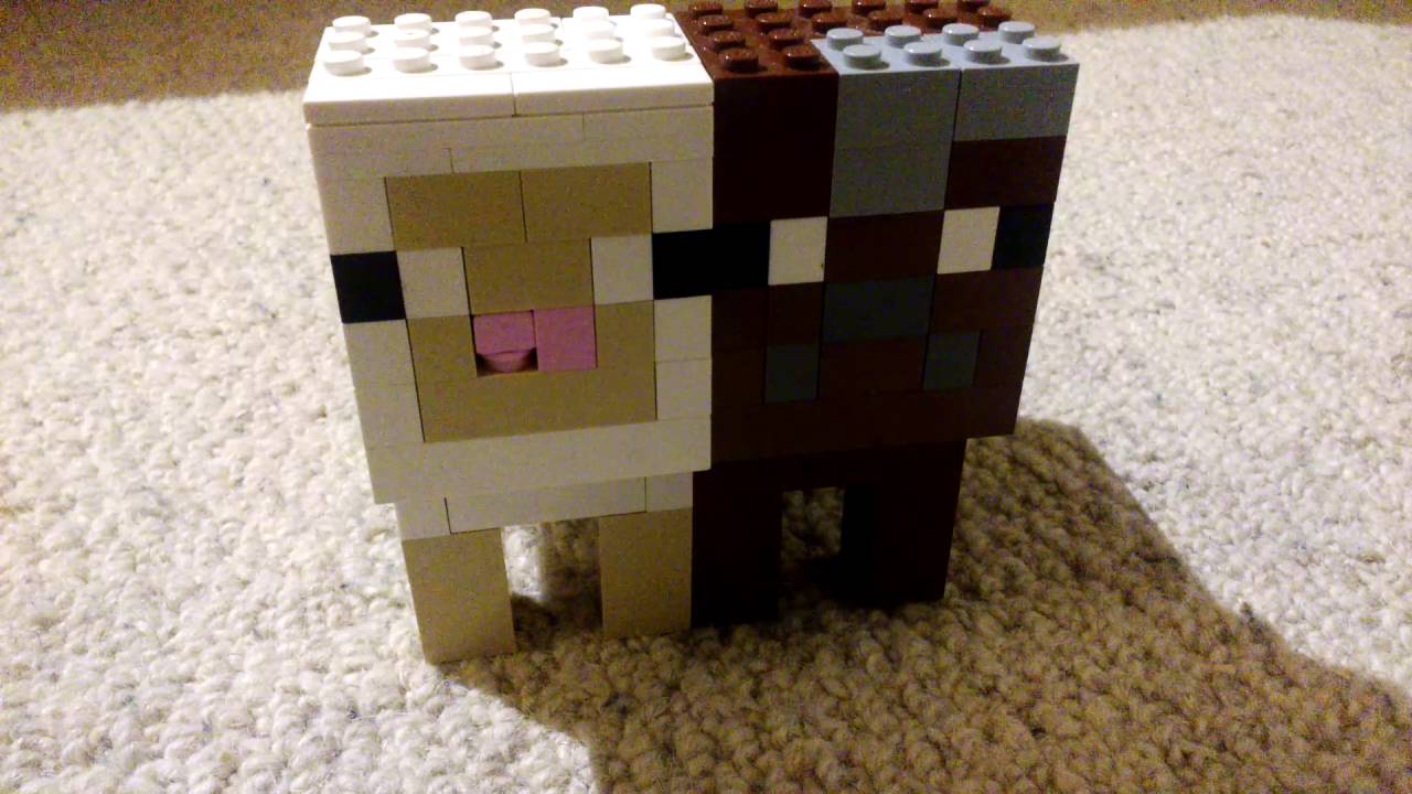 lego minecraft animals - YouTube