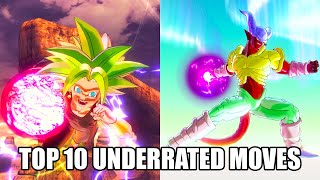 Ranking The Top 10 Most Underrated Moves After Dlc 13 update | Xenoverse 2