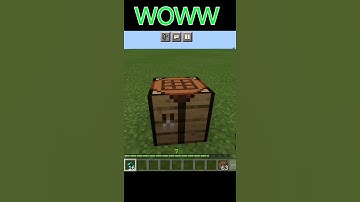 What Inside A Crafting Table |#shorts #Shorts #youtubeshorts #minecraft