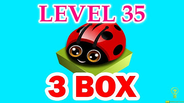 Sokoban Garden 3D Level 35 ( 3 Box ) - Best Solution