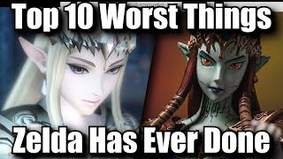 Top 10 Worst Things Zelda Has Ever Done