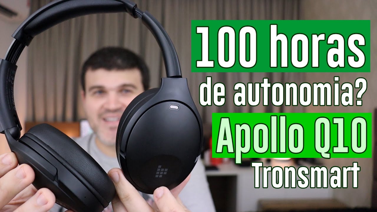 Ainda perplexo com essa bateria 😲🎧 Tronsmart Apollo Q10 (Review) - YouTube