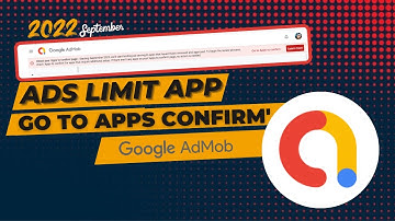 Check your ‘Apps to confirm’ page alert in Google AdMob | start ad serving limiting to apps in AdMob