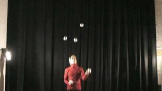 Juggling Tutorial - 5ball 04 - reverse cascade