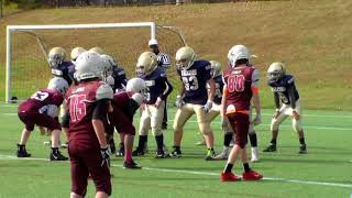 NYCYFL 2017 Pee Wees Yorkville Eagles vs Queens Falcons 11/4/17