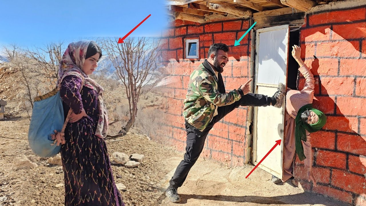 The wicked first wife prevents her husband from going to bring back his second wife.