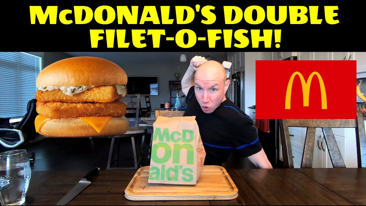 McDonald's Double FiletOFish! Viewer Request! YouTube McDonald's Double FiletOFish! Viewer Request! YouTube