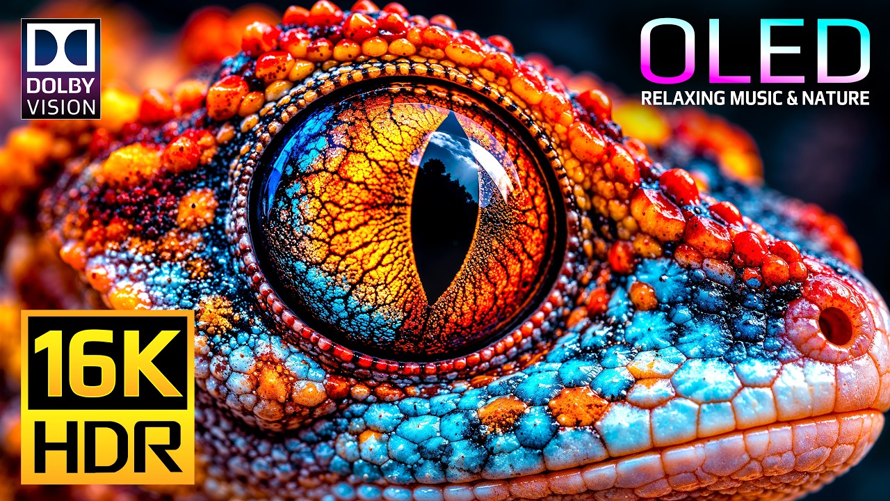 The Perfect OLED Display Test: 16K Dolby Vision HDR 120fps for 4K • 8K Video Ultra HD TVs