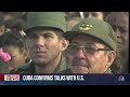 Cuba acknowledges talks with U.S.