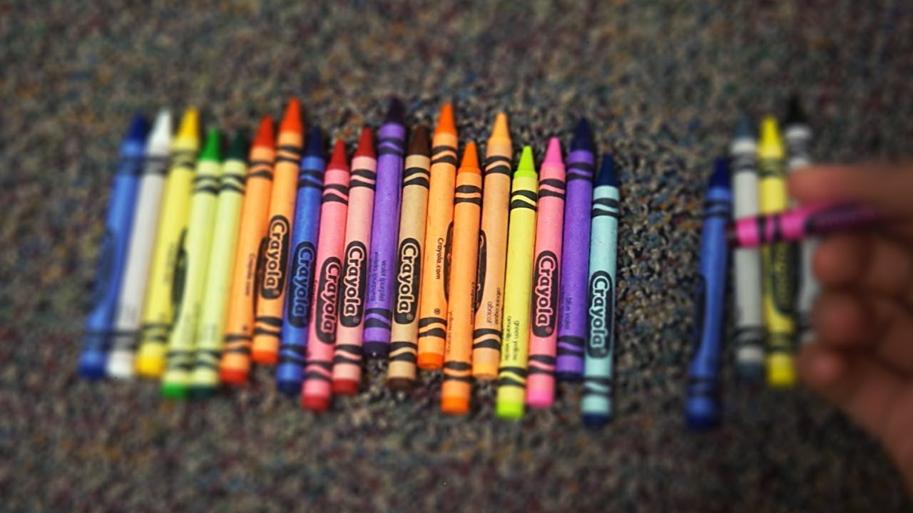 The Most Satisfying Crayon Sounds for ASMR 600" Tingles 32 YouTube