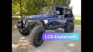 What's a LCG(Low Center of Gravity) Jeep TJ LJ?  Explained?!