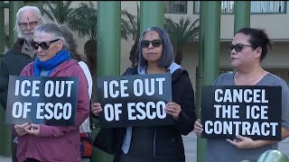 Community members call for Escondido to cancel contract with DHS | NBC 7 San Diego