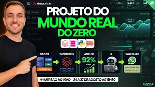 PROJETO REAL DADOS + IA: Engenharia de Dados com Databricks do ZERO! | DIA 1
