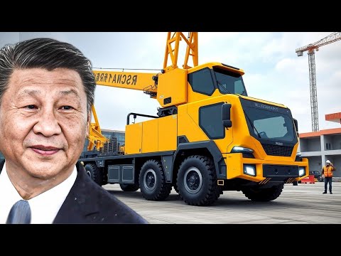 China’s Shocking New Construction Machine Leaves Trump & US Engineers Stunned!