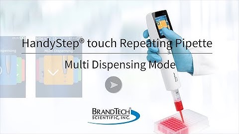 HandyStep® touch Repeating Pipette - Multi Dispensing Mode