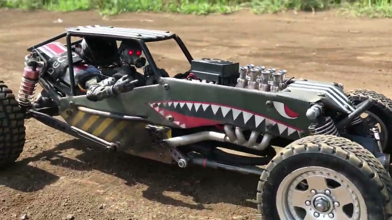 1/10 original HotRod RC car "Wild Shark" roll out!