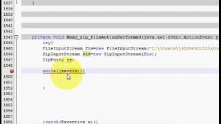 Java prog#127  Read zip file Using java