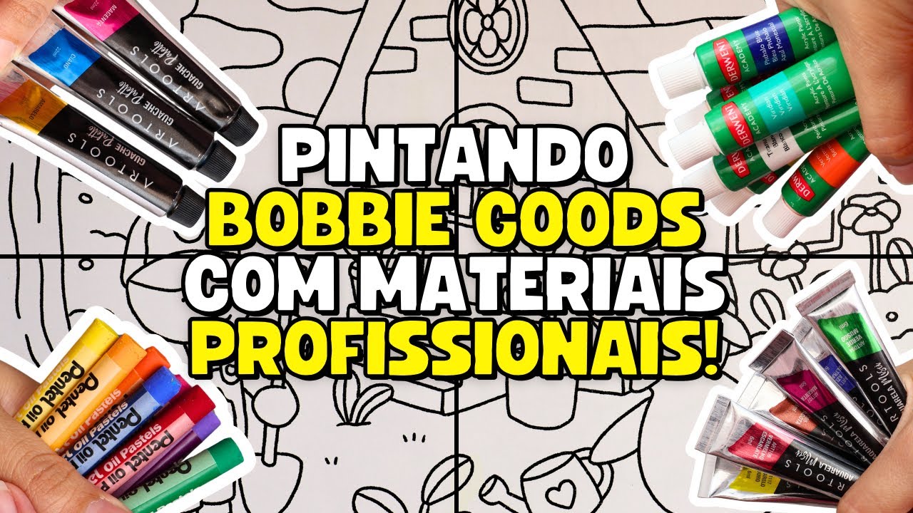 Bobbie Goods com Materiais Profissionais! 🎨