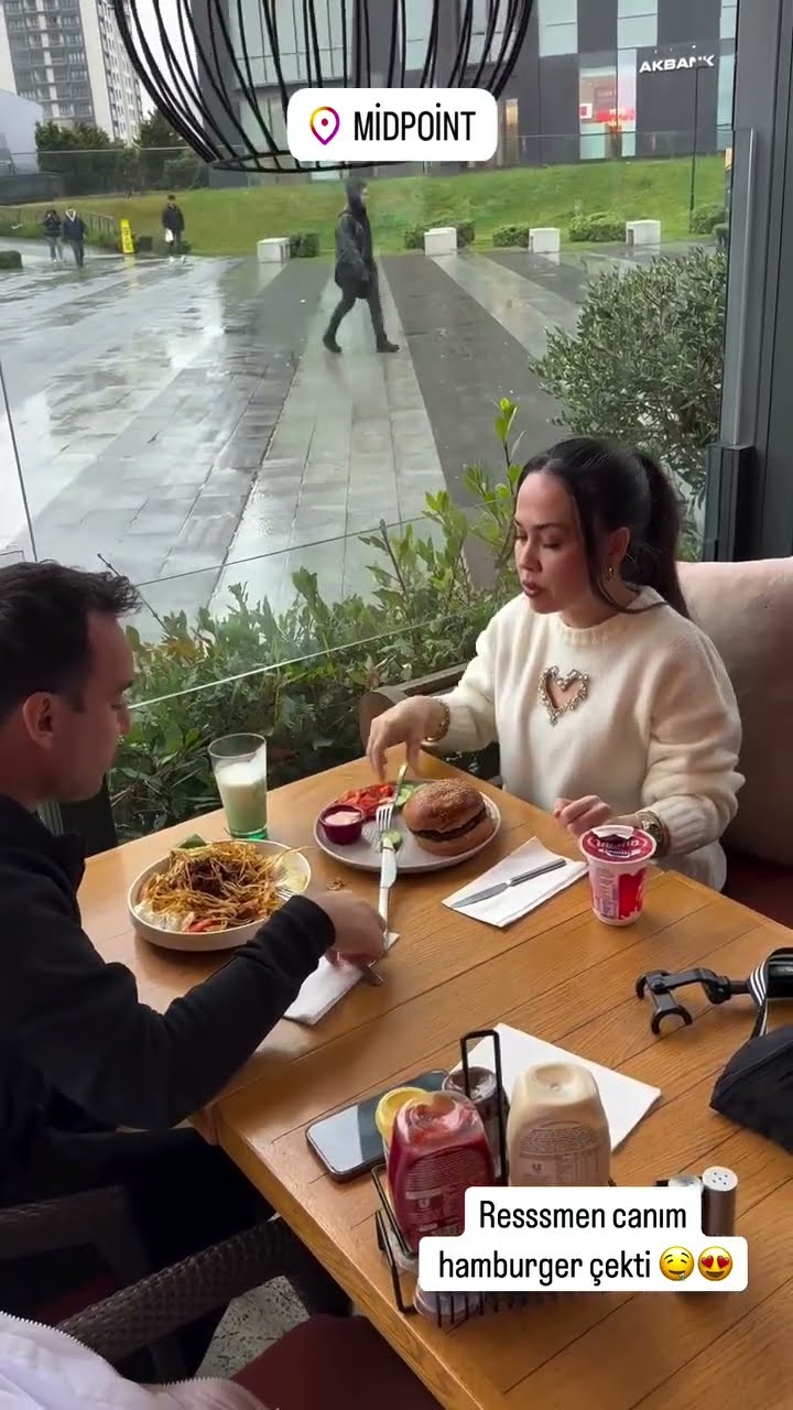 Resmen canım hamburger çekti ?