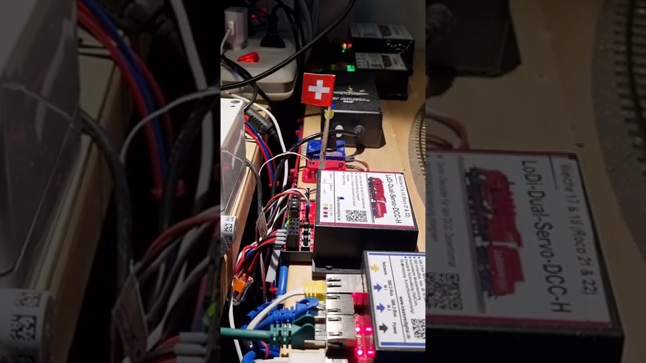 Servoantrieb gesteuert mit LoDi-Komponenten