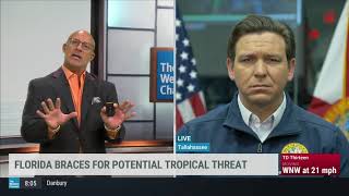 Governor Ron DeSantis Interview on The Weather Channel