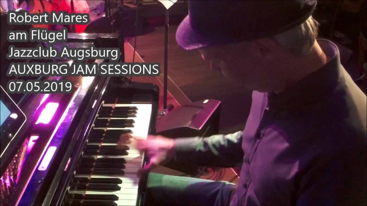 Robert Mares spielt auf der AUXBURG Jazz Session  im Augsburg Jazzclub