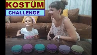 LERA KOSTÜM CHALLENGE 2, Sindirella, Şirinler, Palyaço, Hayalet,Canavar