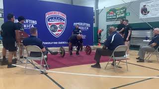 Florida seniors Olympic 2025 deadlifts contest 365b silver medal winner 