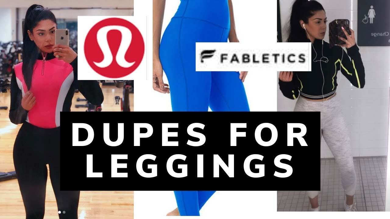 LULULEMON, FABLETICS, AMAZON: WORKOUT TIGHTS REVIEW - YouTube