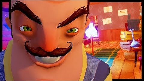 HELLO NEIGHBOR WITH A CUSTOM BUILT HOUSE!? | Hello Neighbor Mod