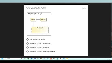 SysML MU100 Practice Exam Question - IBD Example