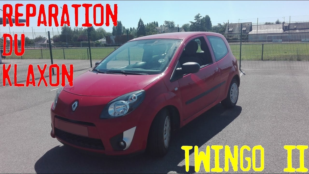 Tuto repair horn twingo 2