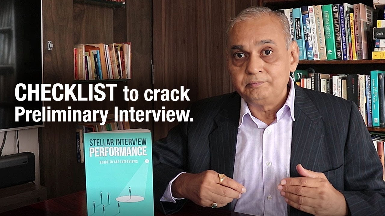 Checklist to crack Preliminary Interview. - YouTube