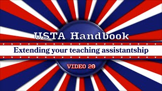 Video 20: Extending your teaching assistantship