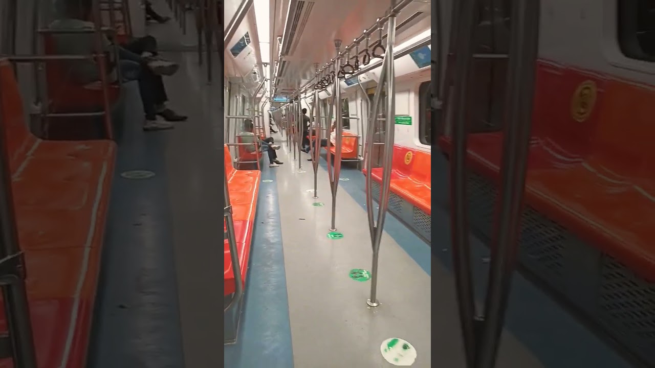 Delhi Metro । Night  time 10  Delhi Metro 🚇। 